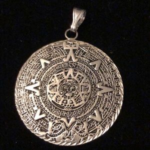 Mexican silver pendant